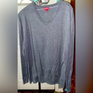 MERONA Men’s Long Sleeve Sweater, Size XL, Gray color